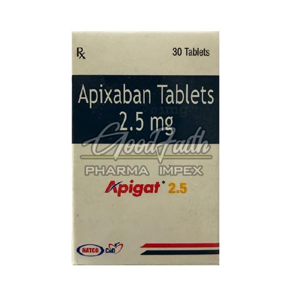 Apigat 2.5 Mg Tablets