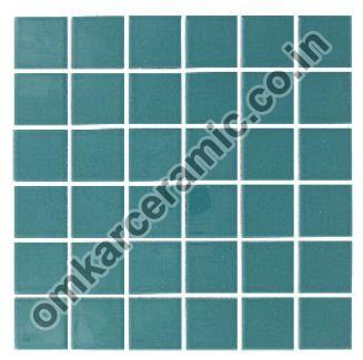 48x48mm Plain Green Series Swimming Pool Tiles