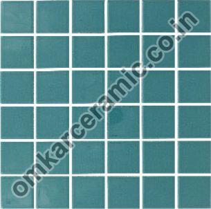 73x73mm Plain Green Series Swimming Pool Tiles