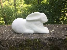 Marble Rabbit Statue
