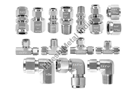 Double Ferrule Compression Pipe Fitting