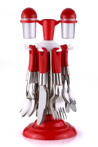 Plastic Handle Cutlery Set