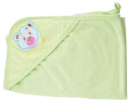 Green Baby Fleece Cartoon Towel