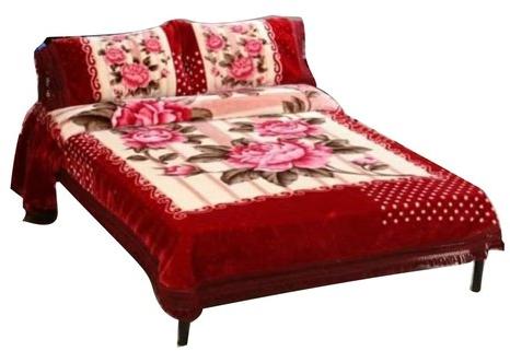 Polyester Floral Printed Bedding Set