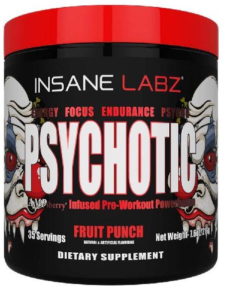 Insane Labz Psychotic Pre Workout Powder