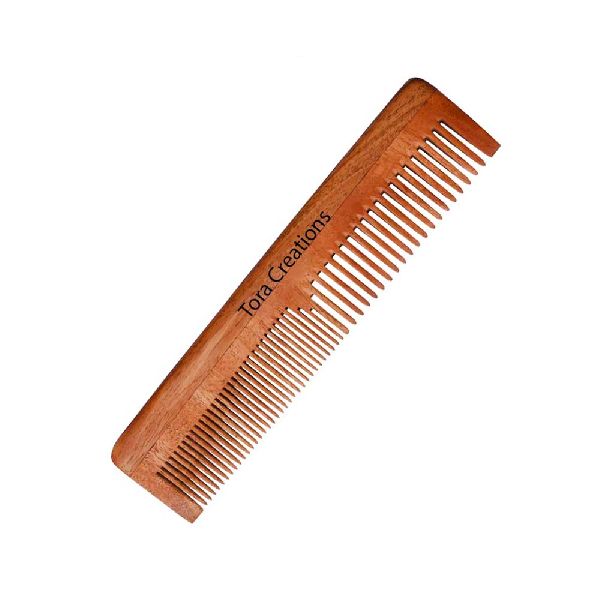 Neem Wood Fine & Thin Tooth Comb