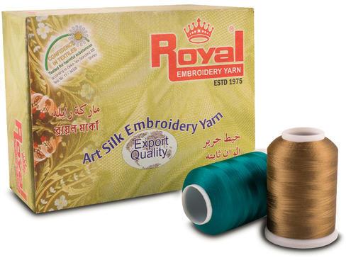 Denier 120/2 Y Cone Viscose Rayon Embroidery Yarn