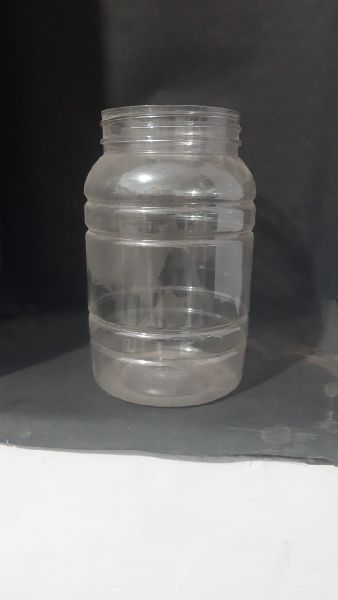 1 Kg Plastic Transparent Jars