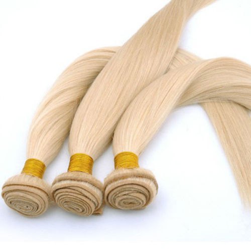 Blonde Remy Weft Hair Extensions