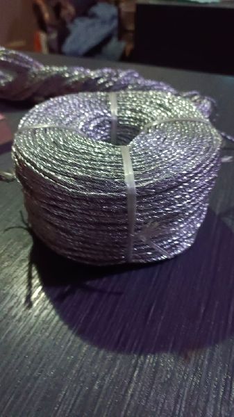 Silver Braided Rope