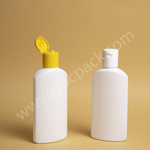 100ml HDPE Flat Cosmetic Bottle