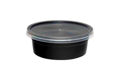 Black 250ml Food Containers