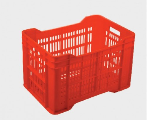 Red Vegetable Crates