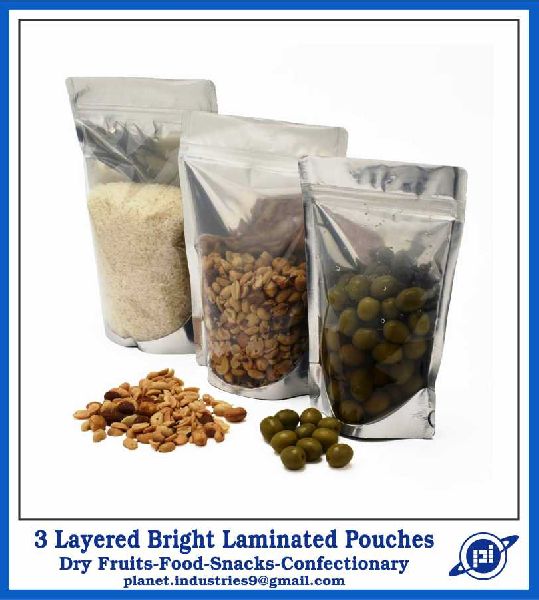 3 Layer Bright Laminated Pouch