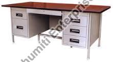 Office Table With Central Locking Tray