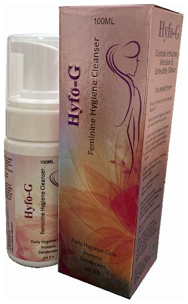 Hyfo-G ,Feminine Hygiene Cleanser with Foam Pump