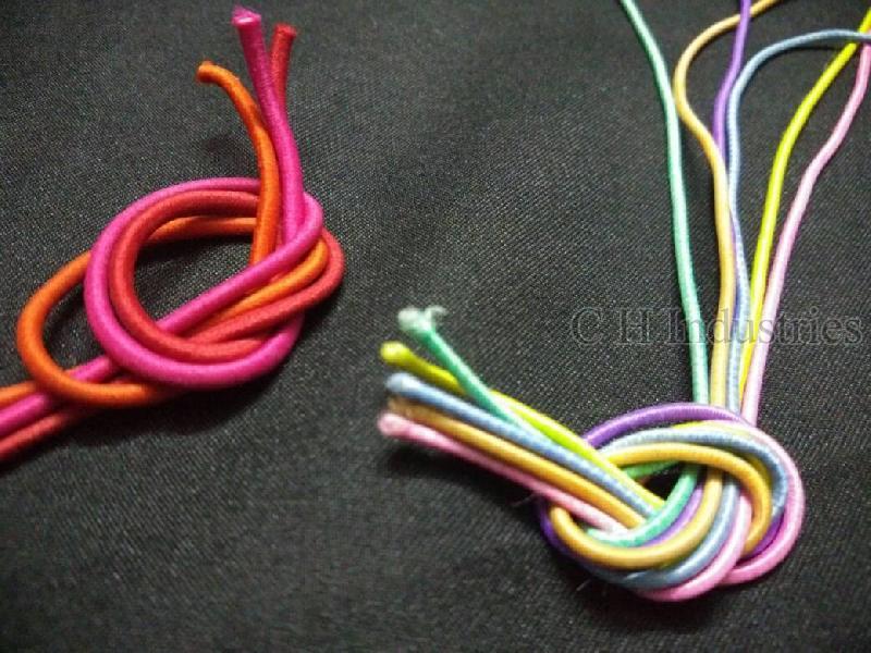 Color Round Elastic Cord