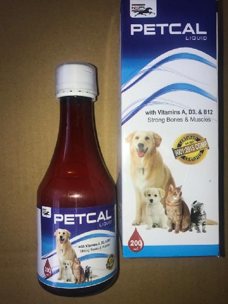 PETCAL Lquid For Dogs & Cats
