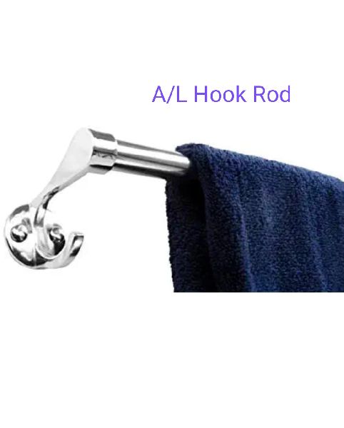 Aluminium Hook Towel Rod
