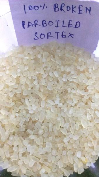 100% Broken Parboiled Sortex Rice