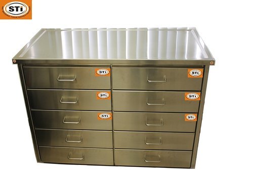 Stainless Steel Work Table with Cabinet