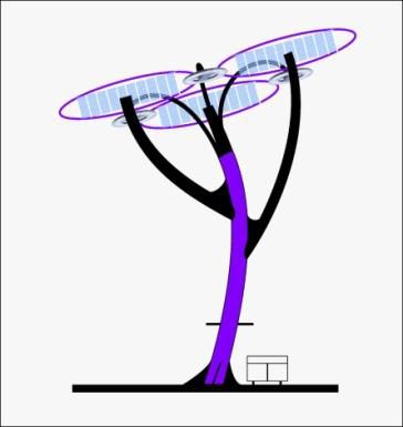 GPTS 0Y03 Solar Power Tree