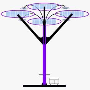 GPTS 0Y04 Solar Power Tree