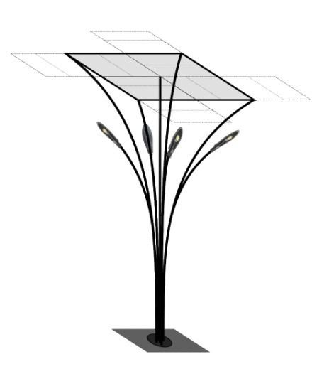 GPTS 0ZS3 Solar Tree