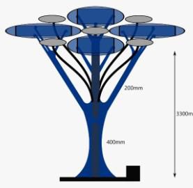 GPTS FLR01 Solar Tree