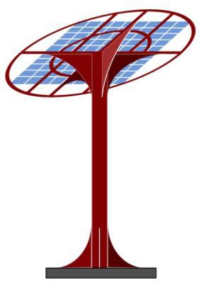GPTS High MSK 01 Solar Tree