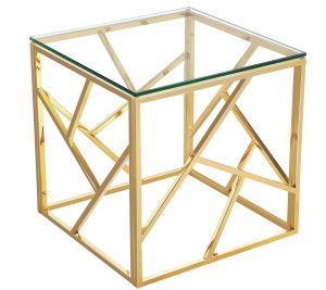 Glass Metal Table