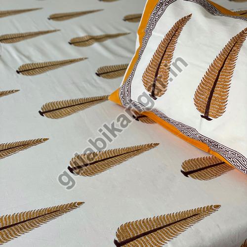 Cypress Brown Buta Bedsheets