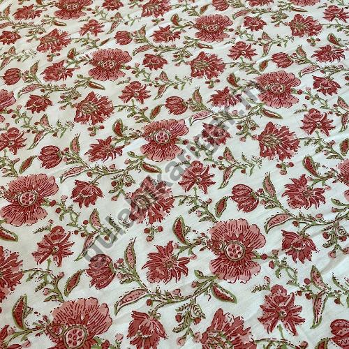 Mughal Jaal Red Quilt
