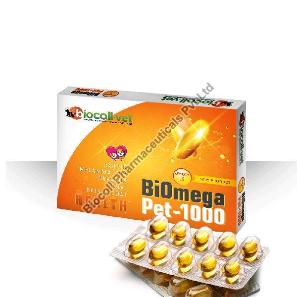 Biomega Pet-1000 Omega 3 Supplement