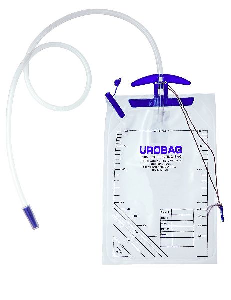 FIDELIS HEALTHCARE Urine Accumulation Bag with Handle, Capacity - 2000ml