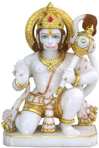 Marble Hanuman Ji Statue