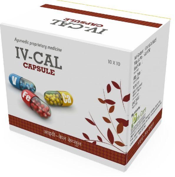 Iron Supplement IV-Cal Capsules