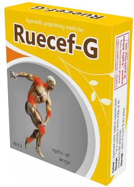 Ruecef-G - Anti Rheumatic & Anti Arthritic Capsules