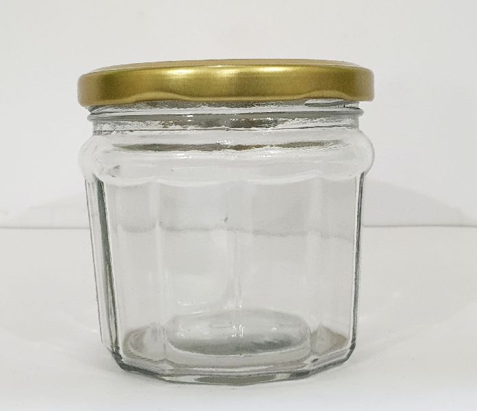 Lug Cap Round Jigaro Glass Jar