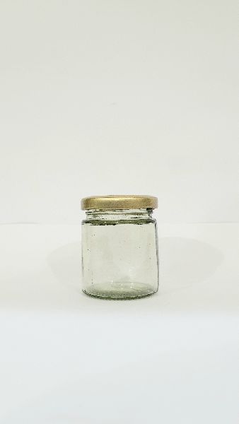 Lug Cap Round Salsa Glass Jar
