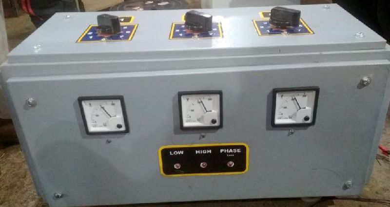 10KVA 3 Phase Air Cooled Manual Voltage Stabilizer