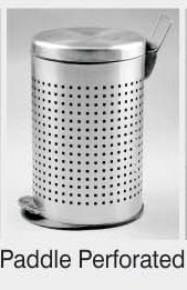 Paddle Perforated Dustbin