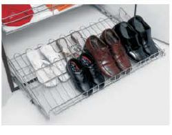 Stainless Steel Single Layer Shoe Rack