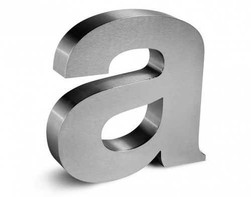Stainless Steel 3D Letters