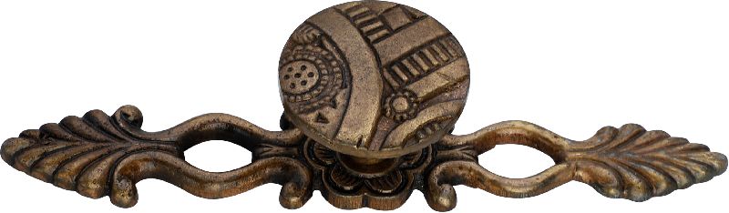Antique cast iron knobs set