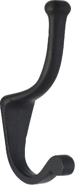Decorative cast iron coat hook