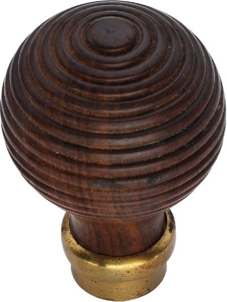 Wood door knobs