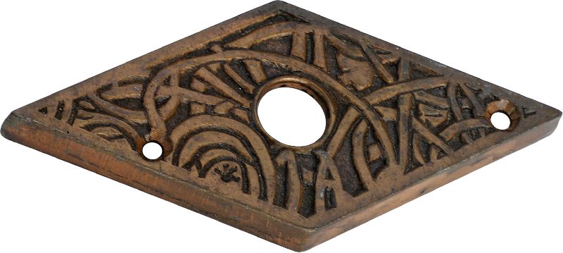 wrought cast iron bell push
