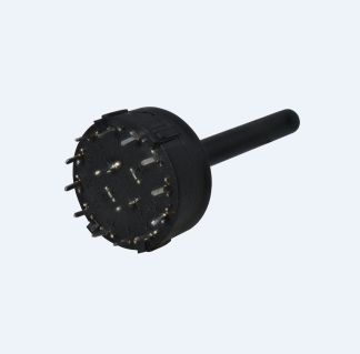 40mm 6 Way Industrial Grade Rotary Switch