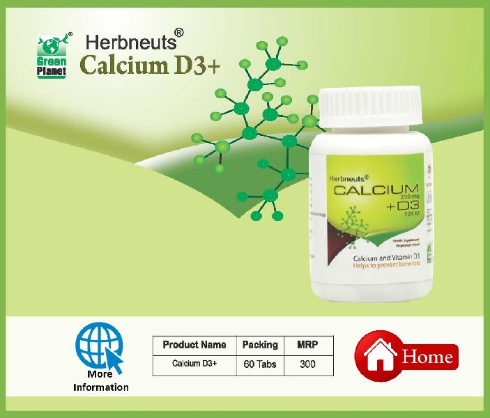 Calcium D3+ Tablets